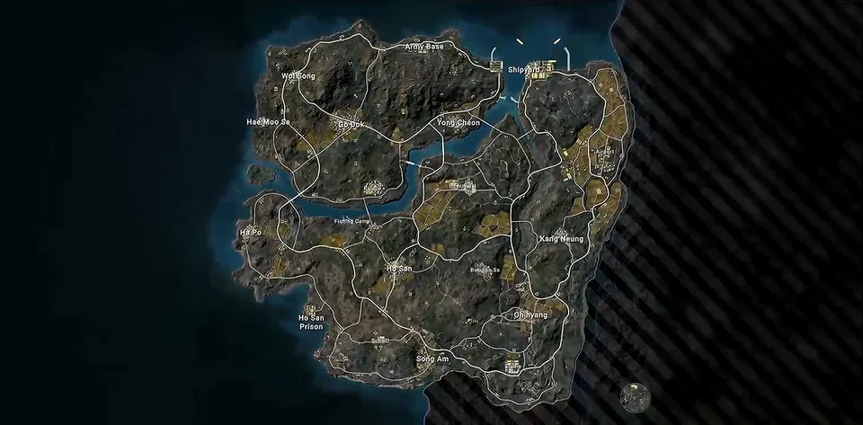 pubg map - 1