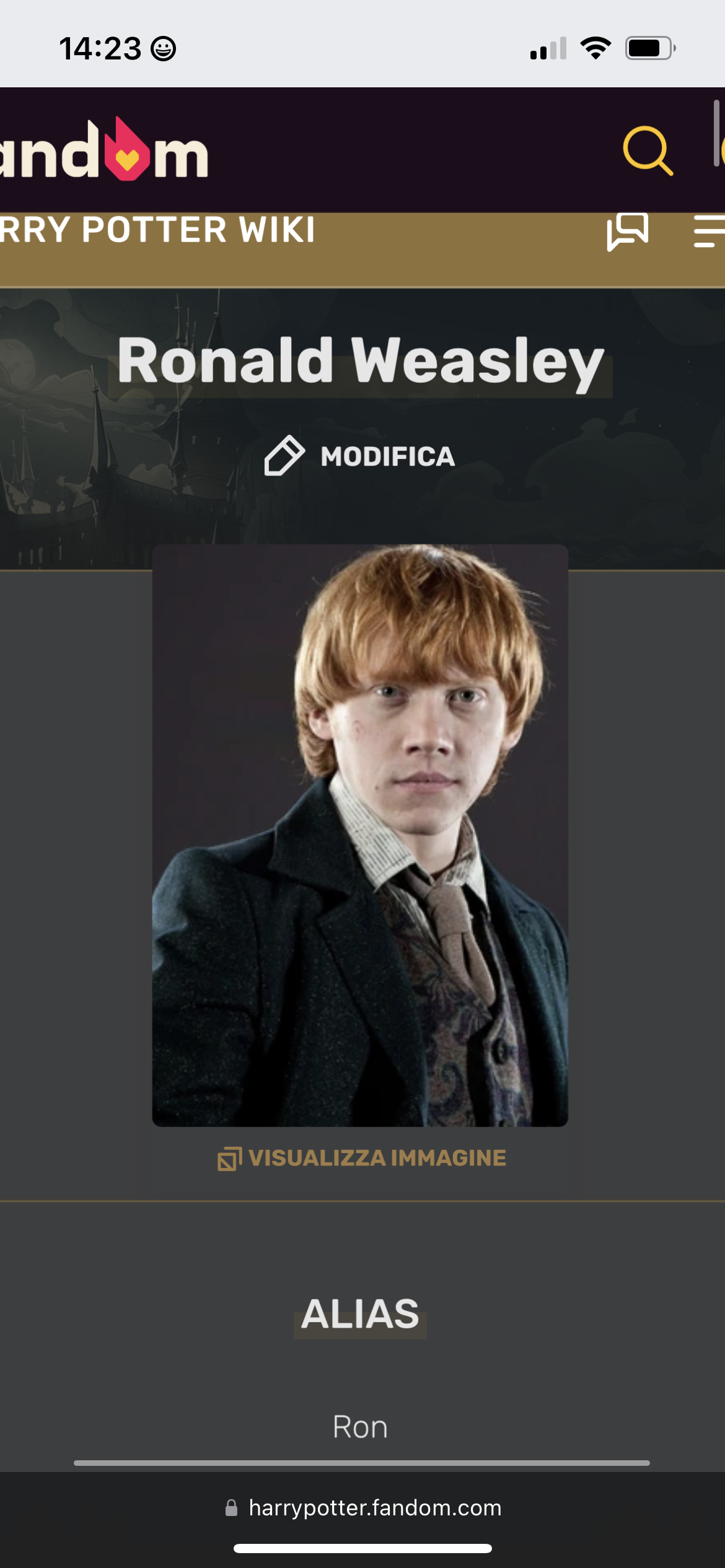 Miglior personaggio film/serie tv - 2