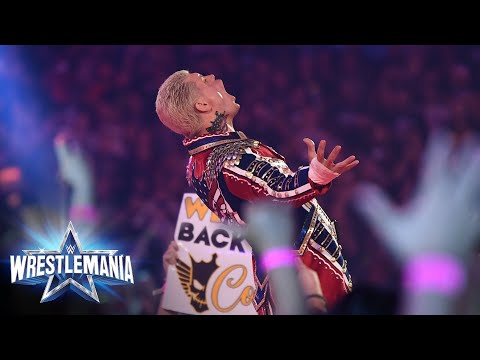 Cody Rhodes Best Wrestlemania matches - 1