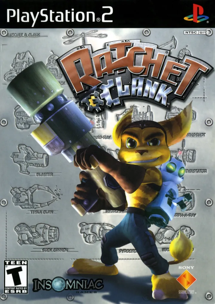 All official Ratchet Games - 1