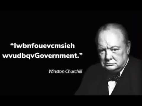 winston churchill once said - 1