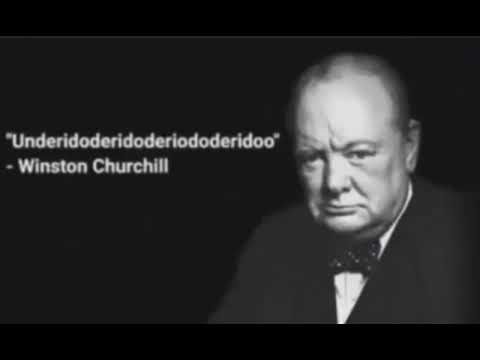winston churchill once said - 2
