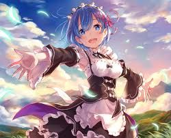 Blue Hair Anime Waifus - 1