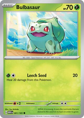 Best Bulbasaur Card - 1